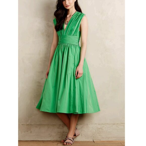 Tracy Reese Dresses & Skirts - Tracy Reese Green Midi Dress